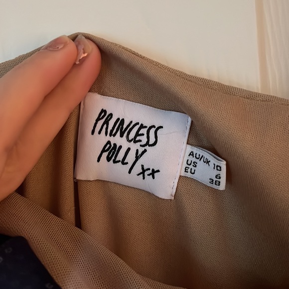 Princess polly brown mini dress - Picture 2 of 3